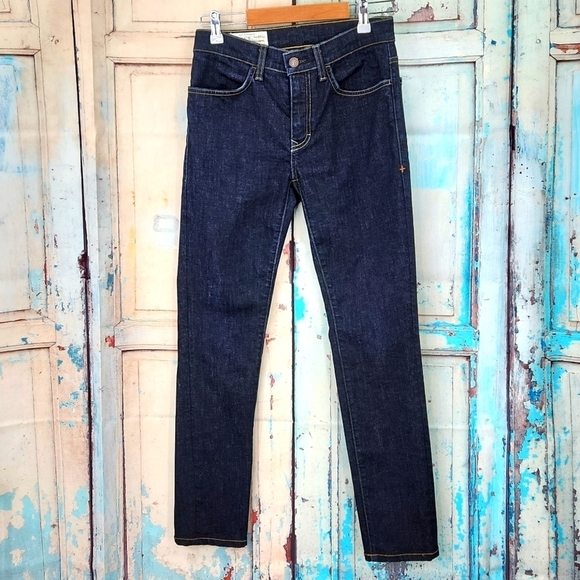 Imogene + Willie Imogene Slim Indigo Water Dip 26 - Picture 3 of 11